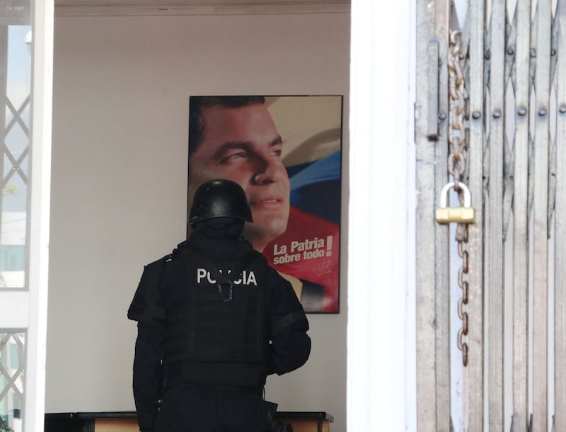 ALLANAMIENTO SEDE REVOLUCION CIUDADANA