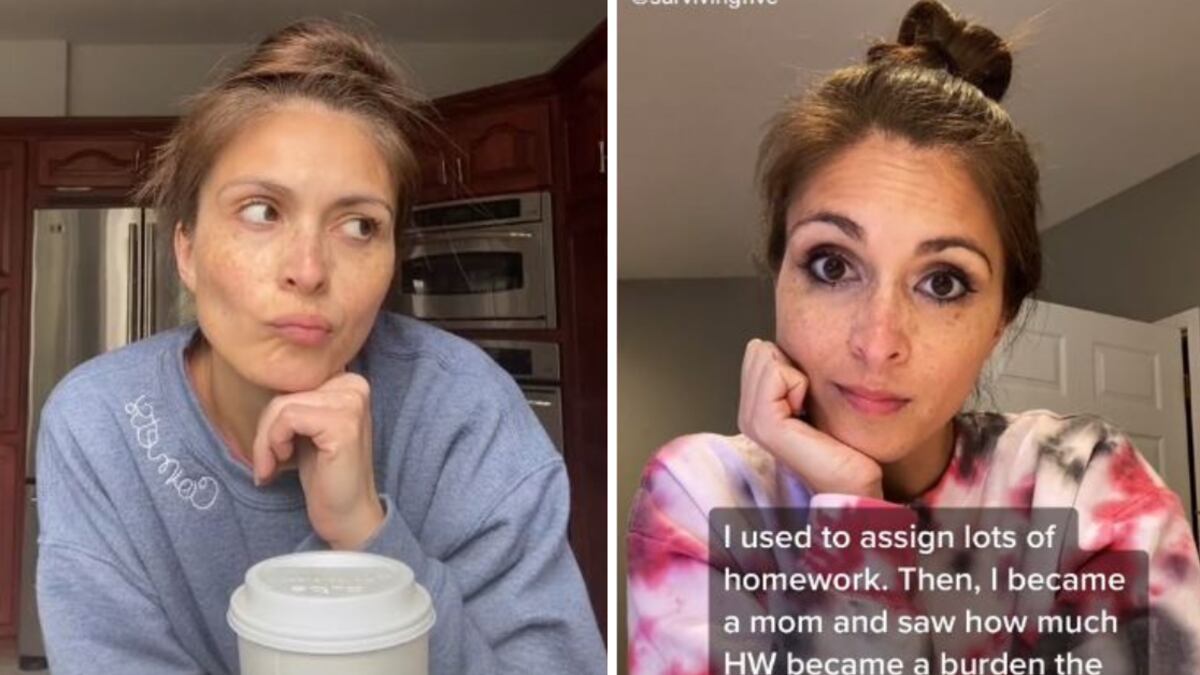 Maestra de primaria decide no dejar tareas: “La casa es para la familia”