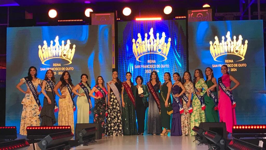 Candidatas a Reinas de San Francisco de Quito