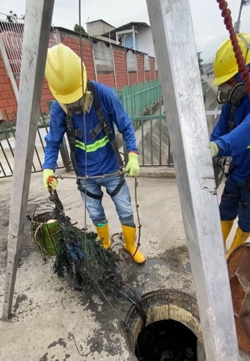 Limpieza de canales.