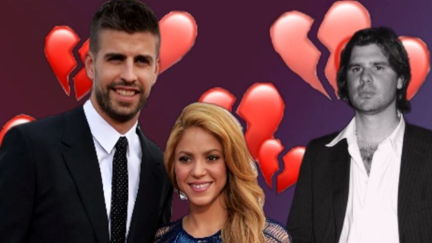 Shakira, Piqué y Antonio de la Rúa