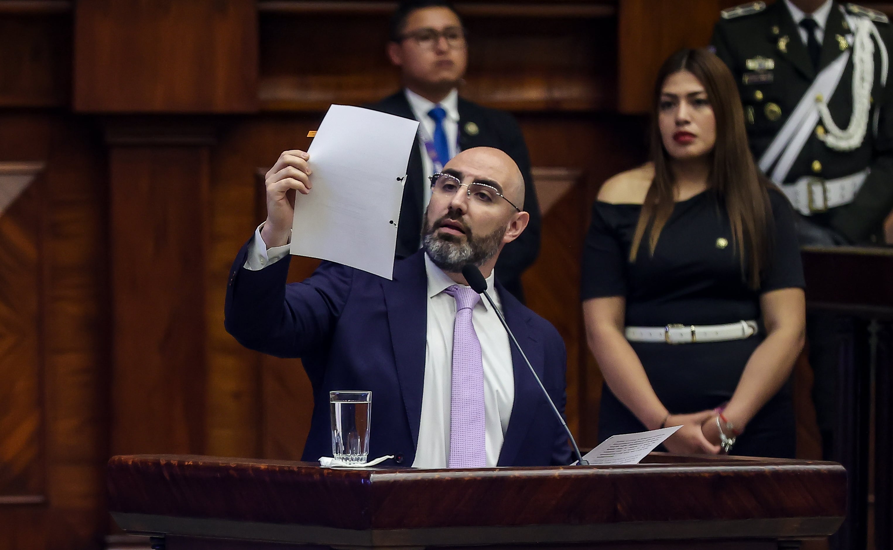 Juicio político contra presidente de la Judicatura por presiones a juez anticorrupción