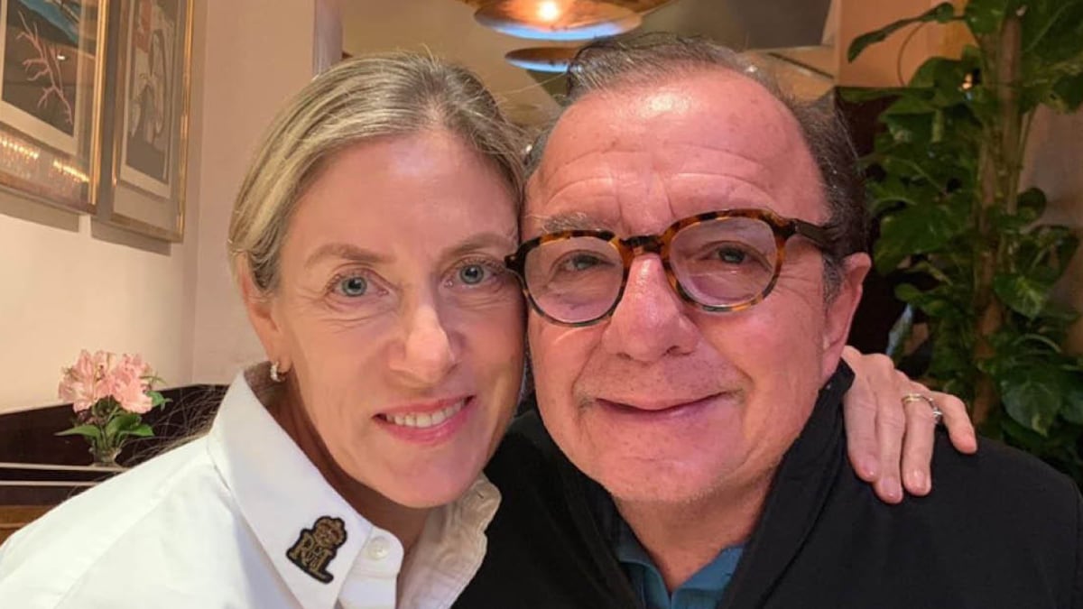 Annabella Azín y Álvaro Noboa