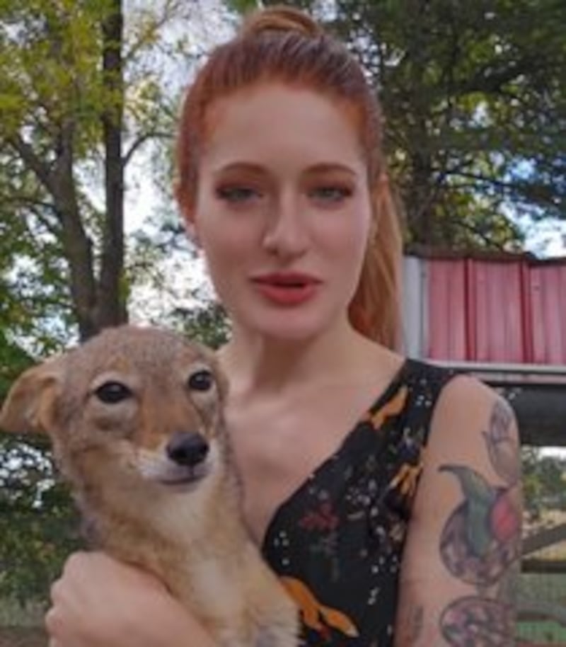 Mikayla Raines, influencer animalista