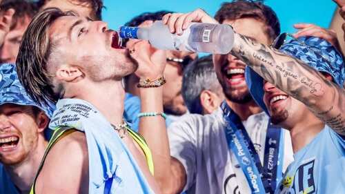 Festejos de Jack Grealish