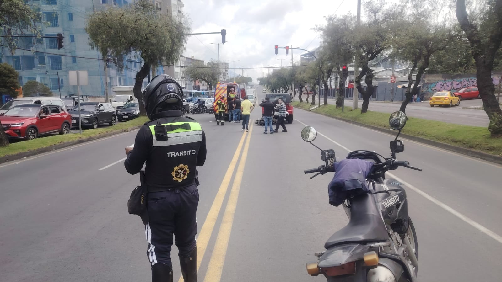 Dos accidentes de tránsito y un fallecido en la av. Galo Plaza Lasso