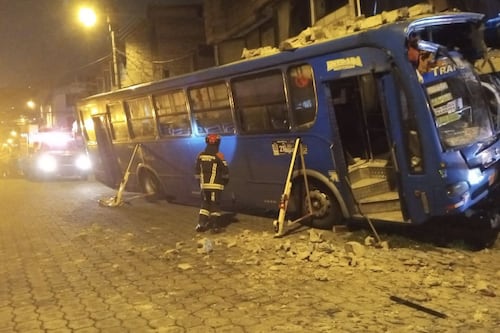 Lo que hizo el conductor acusado cuando el juez le pidió explicar el accidente en Quito