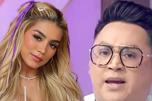 Andreina Bravo arremete contra el reportero Leonardo Quezada: “Me acosa a mí y a mi familia”