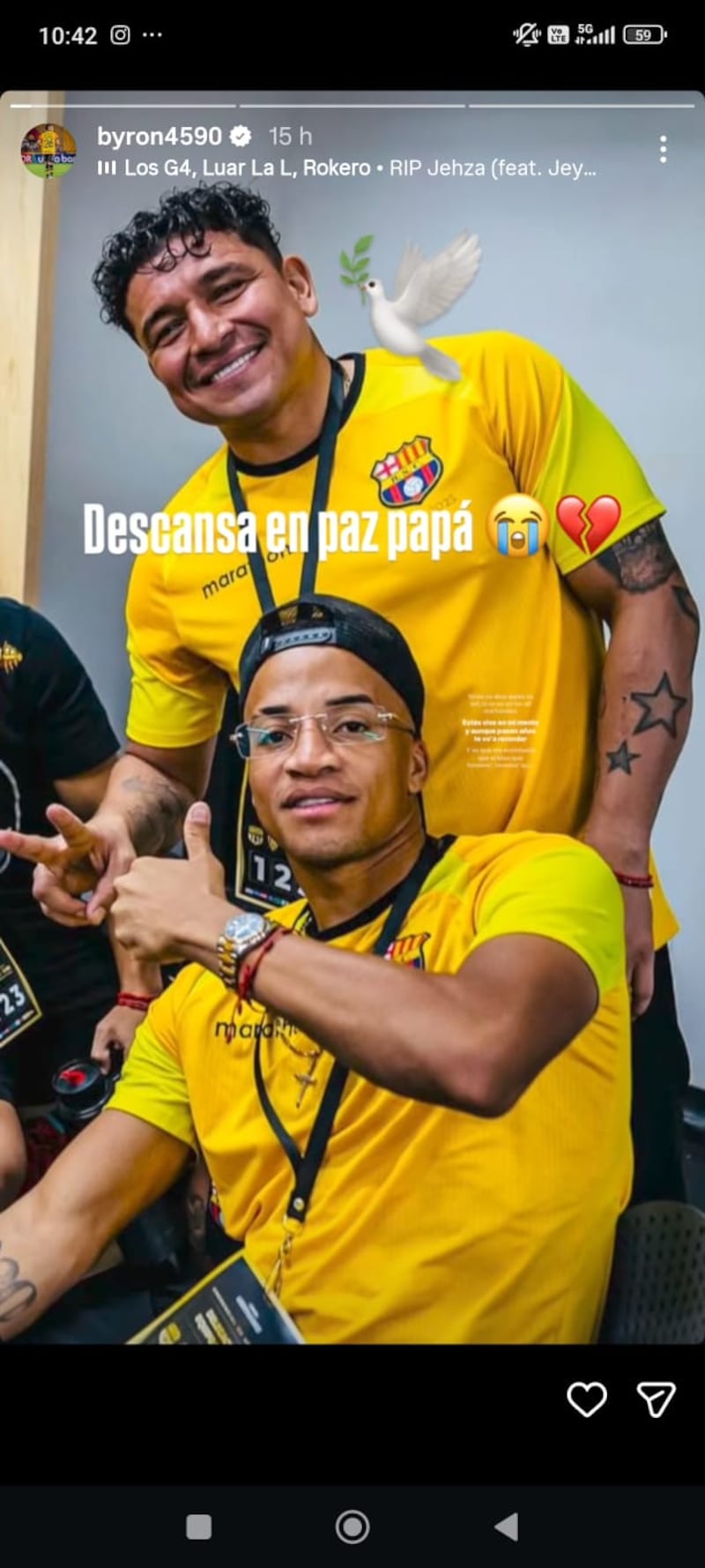 Jugadores se despiden de Mario Pineida