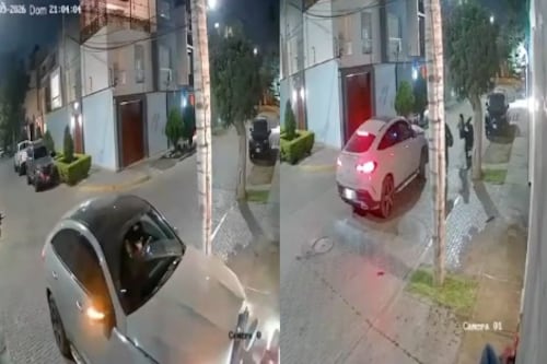 Así fue el violento atropello que dejó a un vigilante entre la vida y la muerte