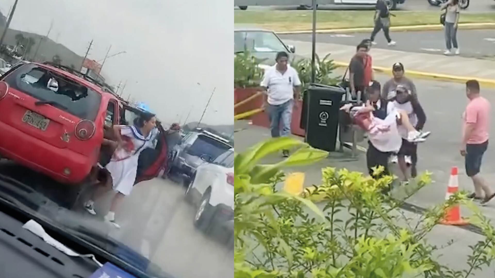 Estudiante relató el momento en que fue herida de bala y agradeció al guardia que la cargó