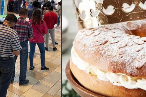 Largas filas en Quito para comprar la Rosca de Reyes