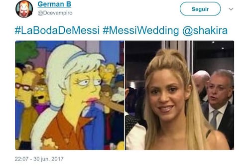 ¡No podían faltar! Los memes también la rompieron en la boda de Messi