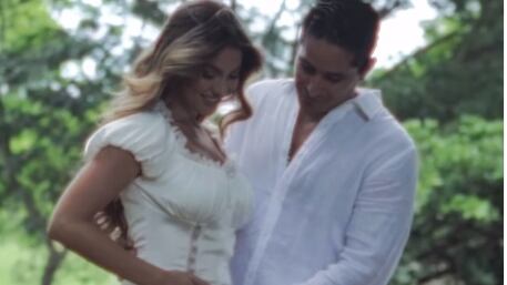 Constanza Báez está embarazada por segunda vez.