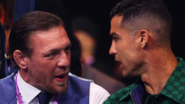 Cristiano Ronaldo y McGregor