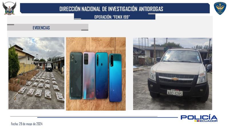 Así ocultaban más de USD 2 millones en cocaína en una casa en Tumbaco