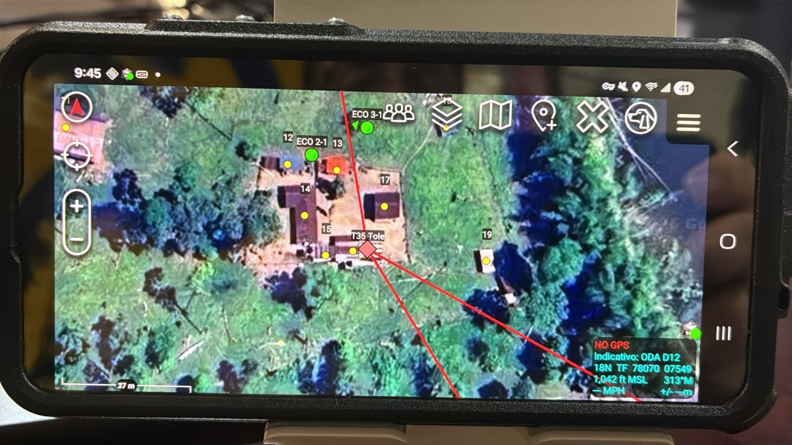 Bombardean zona de descanso de alias “Mono Tole”, cabecilla narco