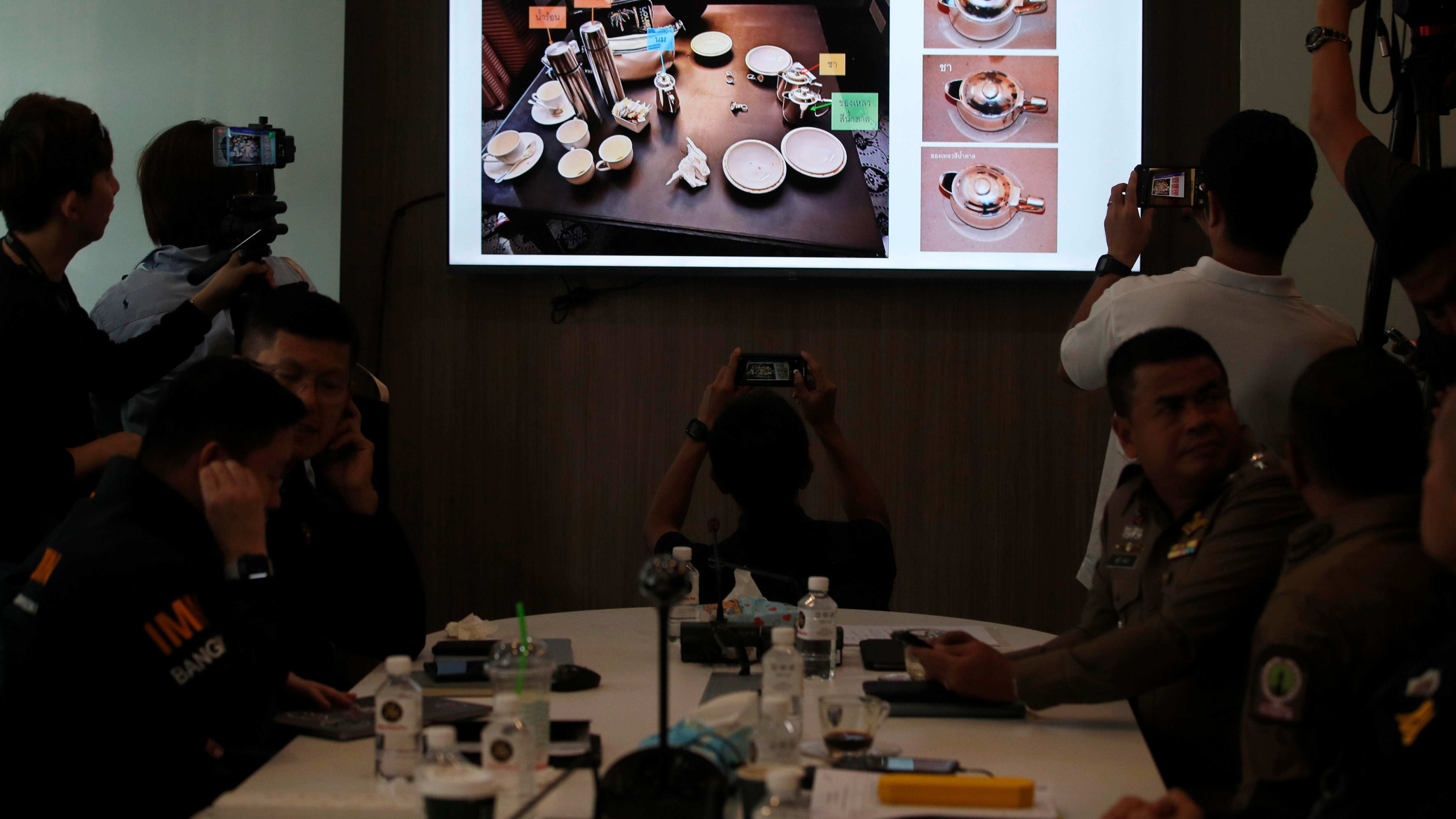 Extranjeros que murieron en lujoso hotel de Bangkok