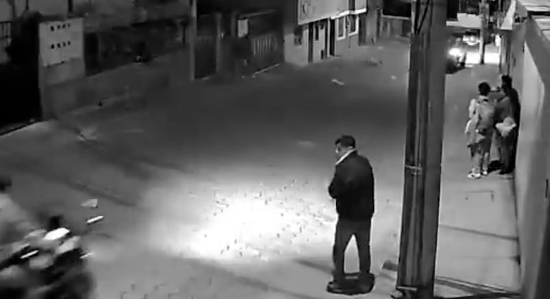Fatal atropello en Nayón, Quito. Imagen: Captura de pantalla