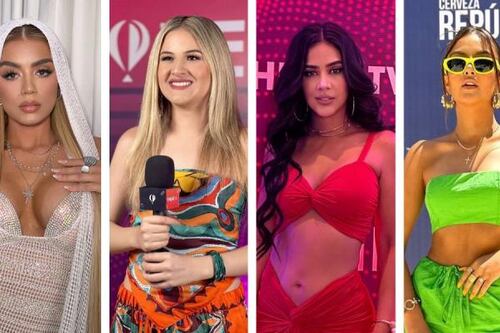 Estos fueron los looks del poder femenino ecuatoriano en alfombra roja de los premios Heat: Dayanara, Mar y Andreina