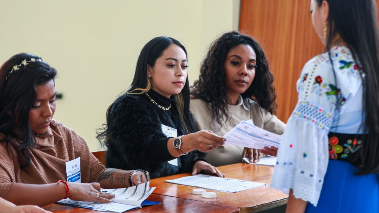 Miembros de Juntas Receptoras del Voto