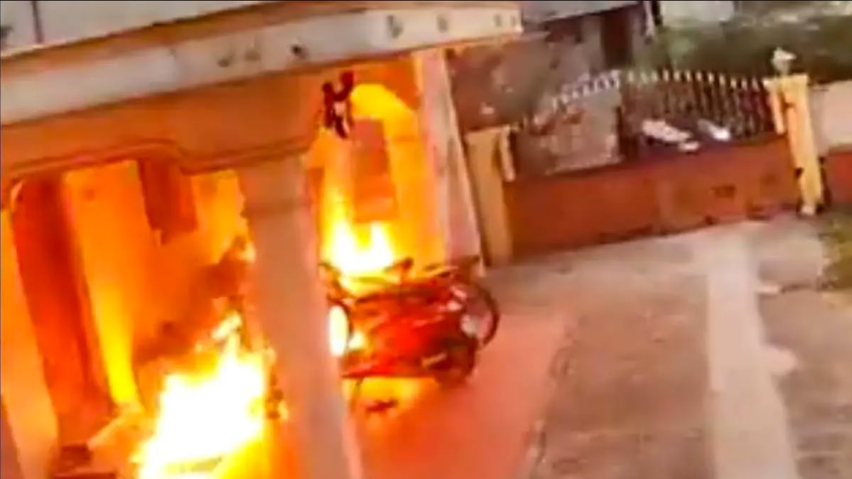 Hombre arrojó bombas molotov a la casa de su expareja porque le terminó