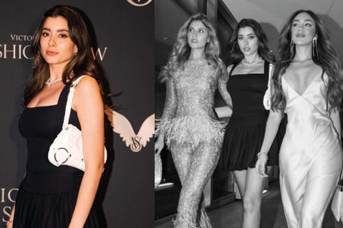 Luciana Guschmer se ‘codea’ con estrellas del modelaje en el Victoria’s Secret Fashion Show