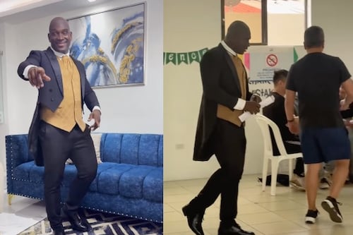 El look de Segundo Castillo que encendió las redes este domingo