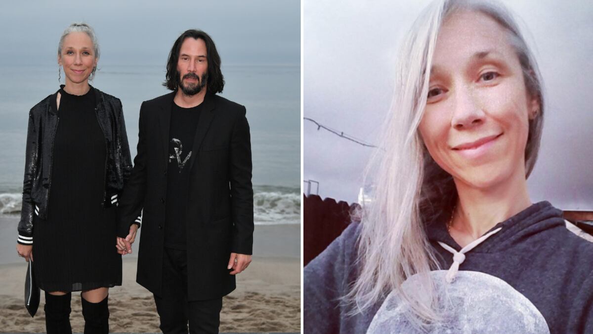 Keanu Reeves y Alexandra Grant