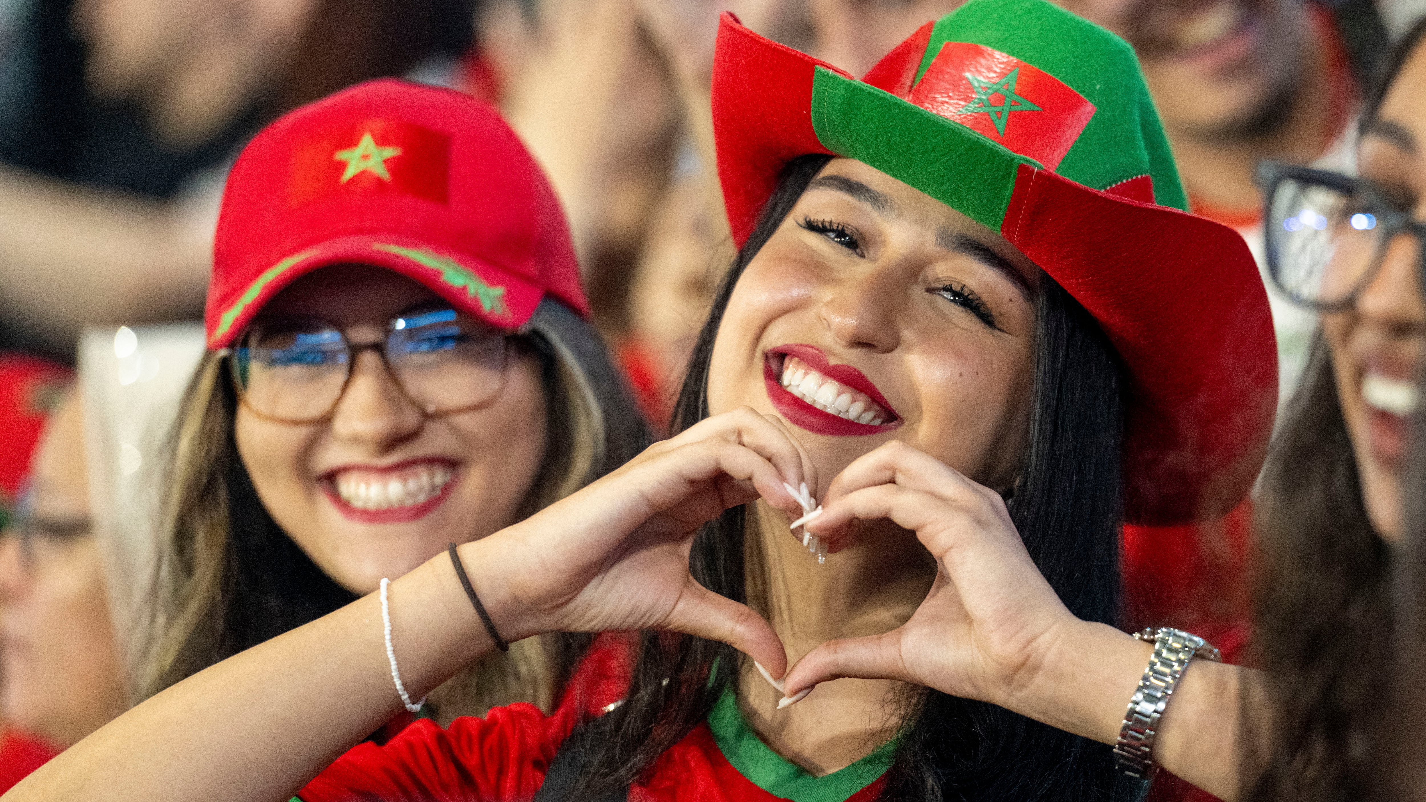 RABAT (Morocco), 14/06/2026.- Supporters of Morocco attend a public viewing of the FIFA World Cup 2026 group C soccer match between Brazil and Morocco, at the Moulay Hassan Stadium in Rabat, Morocco, 13 June 2026. (Mundial de Fútbol, Brasil, Marruecos) EFE/EPA/JALAL MORCHIDI