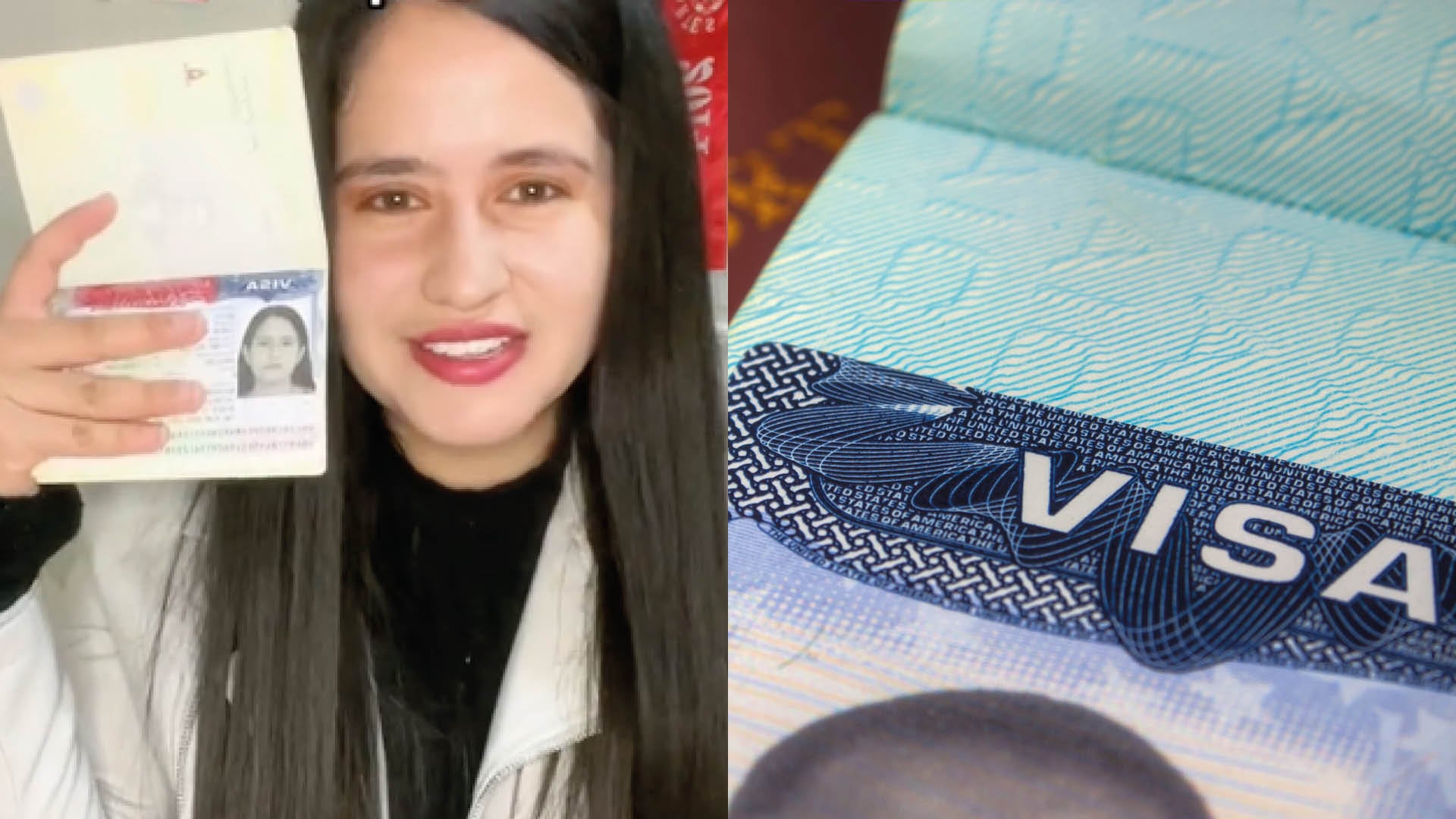 Joven ecuatoriana y su experiencia con la visa americana