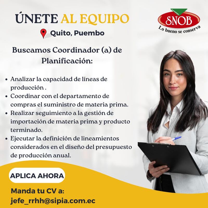 Trabajos en Quito