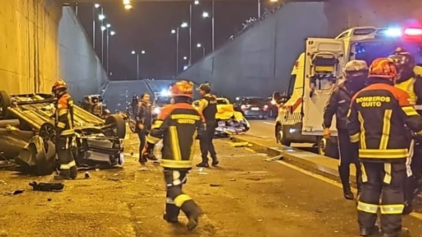 Accidente en San Carlos, Quito, deja seis heridos y causa congestión vehicular