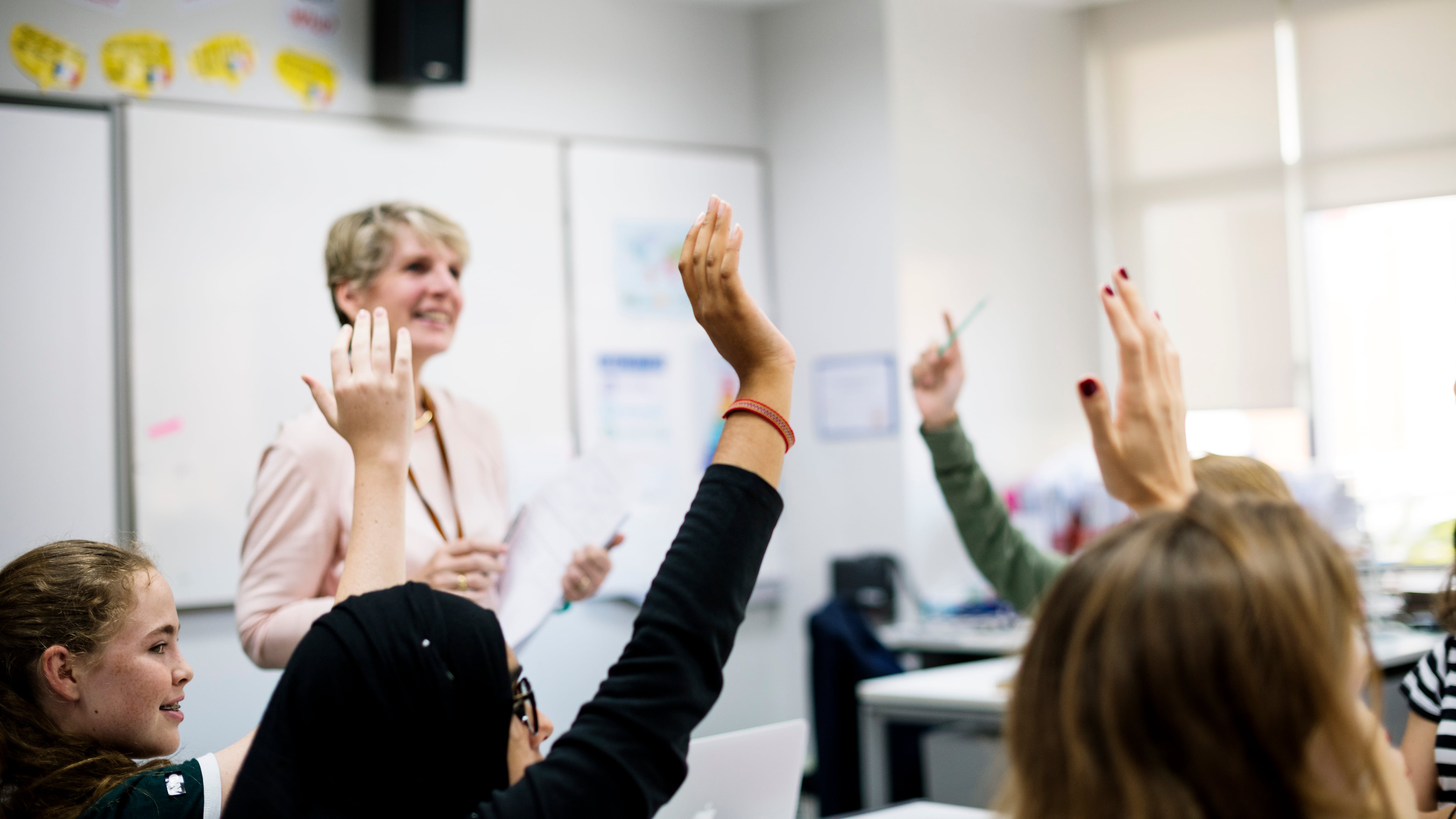 Estudiantes de inglés