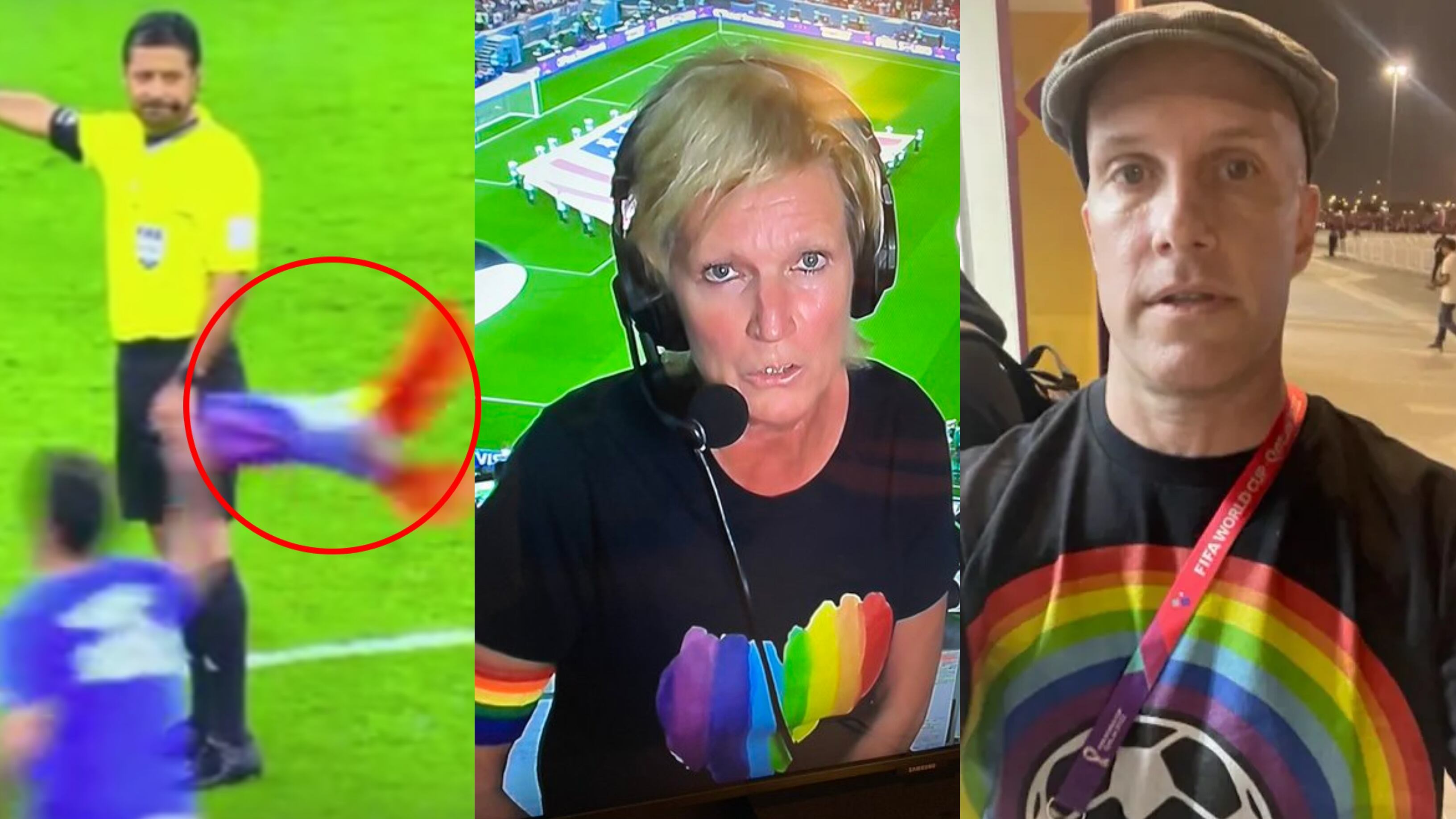 Reporteros y aficionados se han enfrentado a la estricta censura de la comunidad LGBT en Qatar