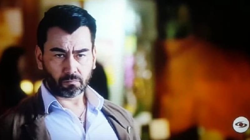 El actor colombiano regresó a su país tras siete meses en el frente de batalla.