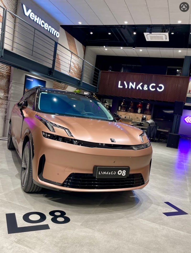 Lynk & Co 08 se presentó oficialmente en Ecuador junto al respaldo de Vehicentro