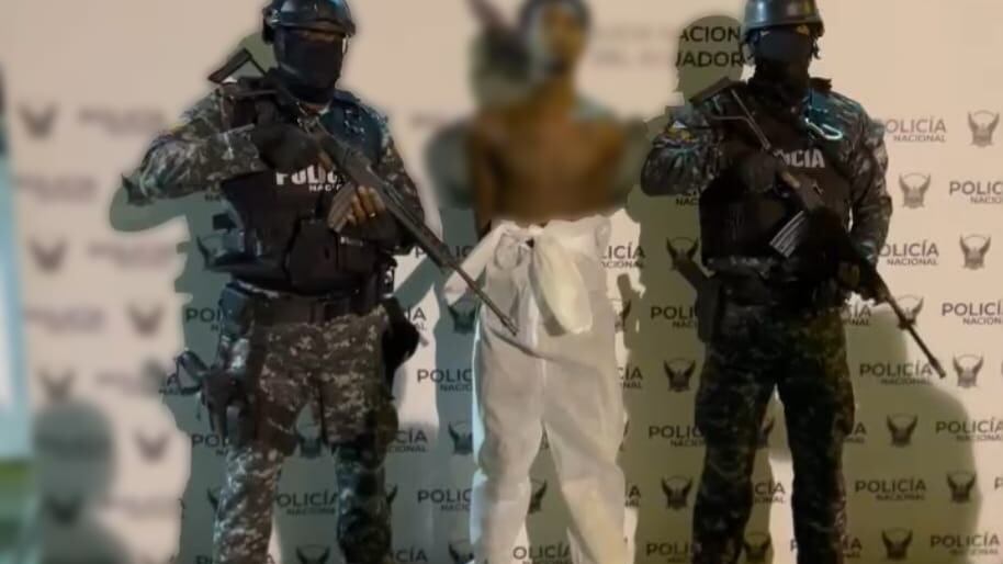 ¿Quién es alias Yonder, líder de ‘Los Gánsters’ que fue capturado en Esmeraldas?