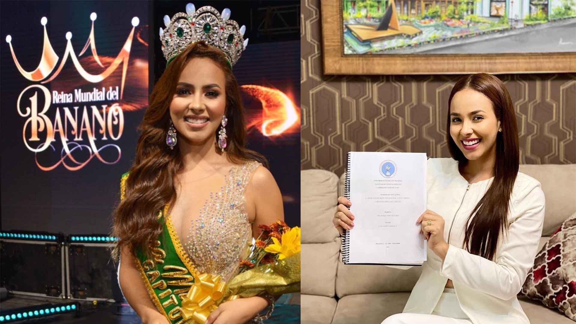 Paola Vergara es la nueva Reina Mundial del Banano 2022.