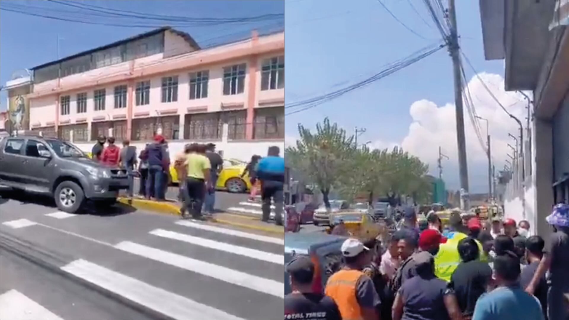 Balacera en el Valle de los Chillos.