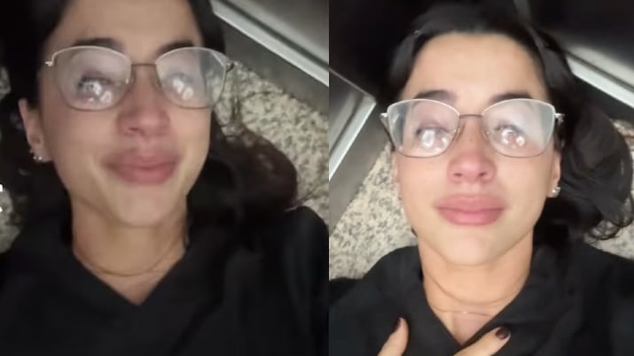 Joven registró en TikTok cómo quedó atrapada tras caída del ascensor