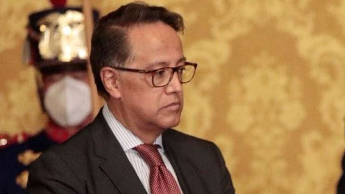 Diego Ordóñez, secretario de Seguridad