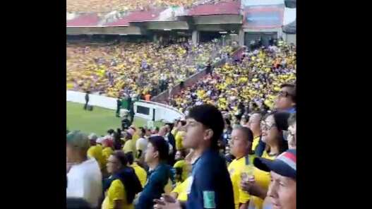 Se vivió el empate de la Selección de Ecuador