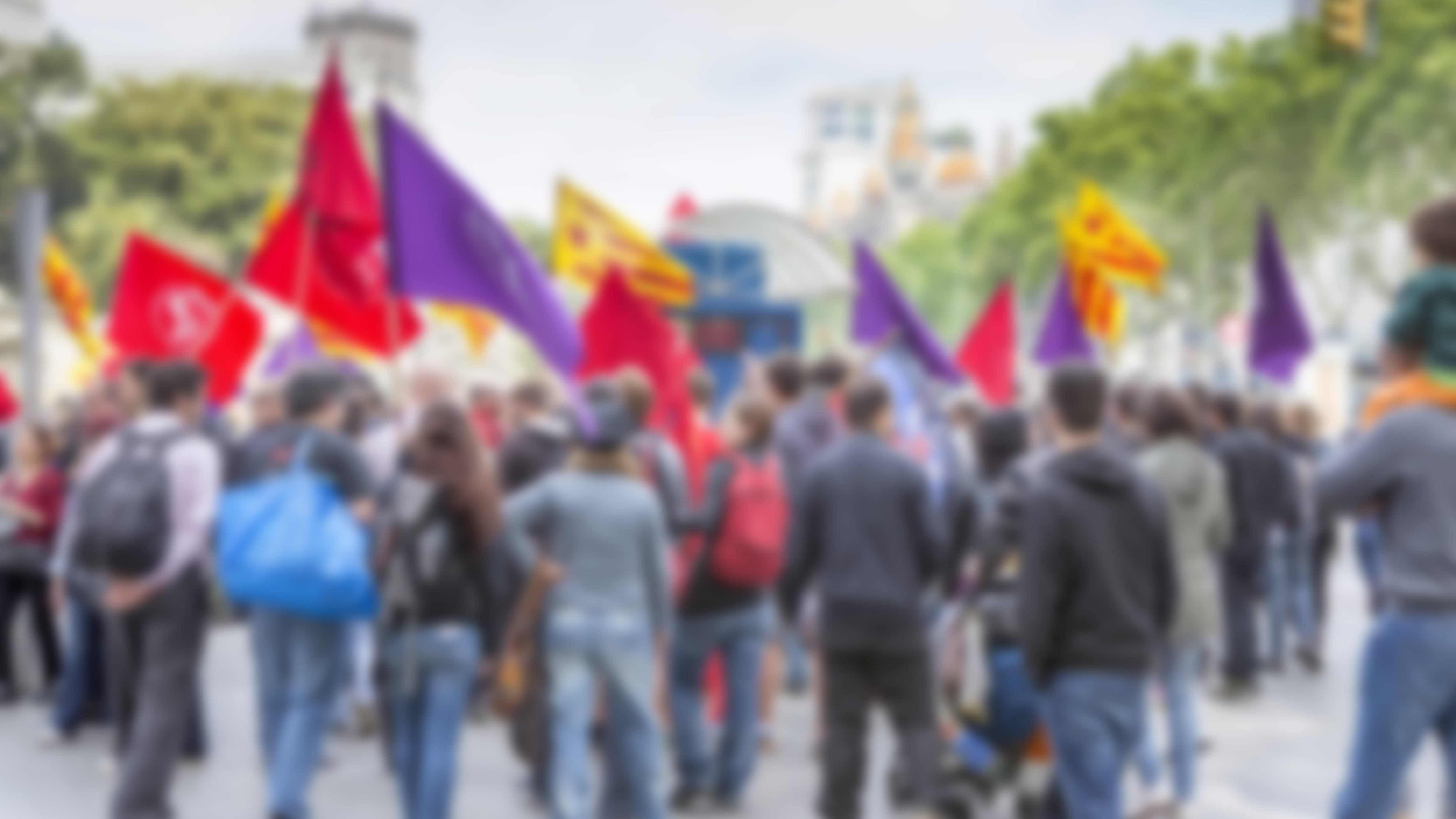 Imagen referencial de una marcha