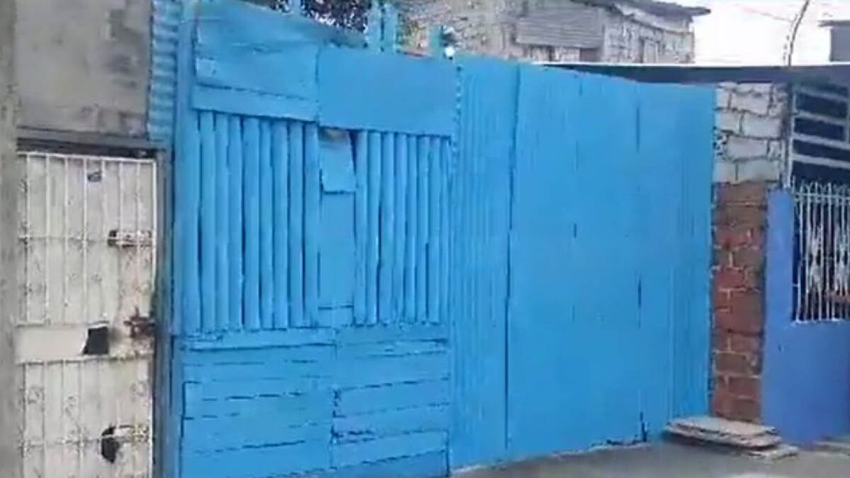 Lugar donde estaba secuestrada la Decana de la Facultad de Medicina