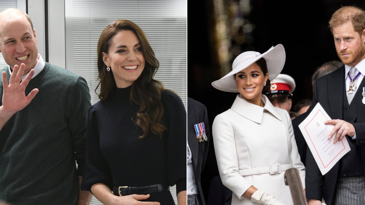 William / Kate Middleton / Harry / Meghan Markle