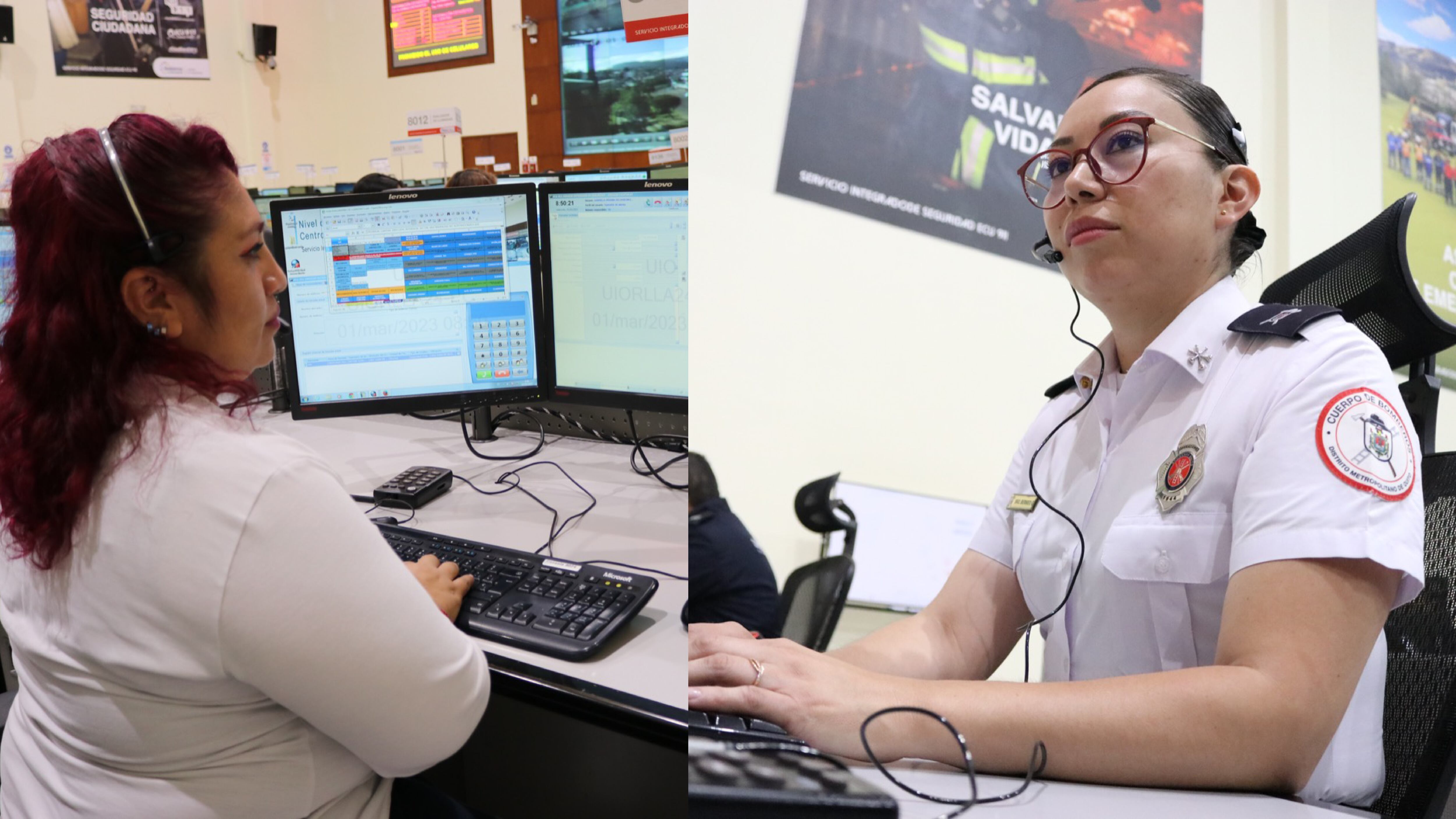 ¡Voces femeninas salvavidas! Conoce a las mujeres del ECU 911 que logran que las familias ecuatorianas sigan completas