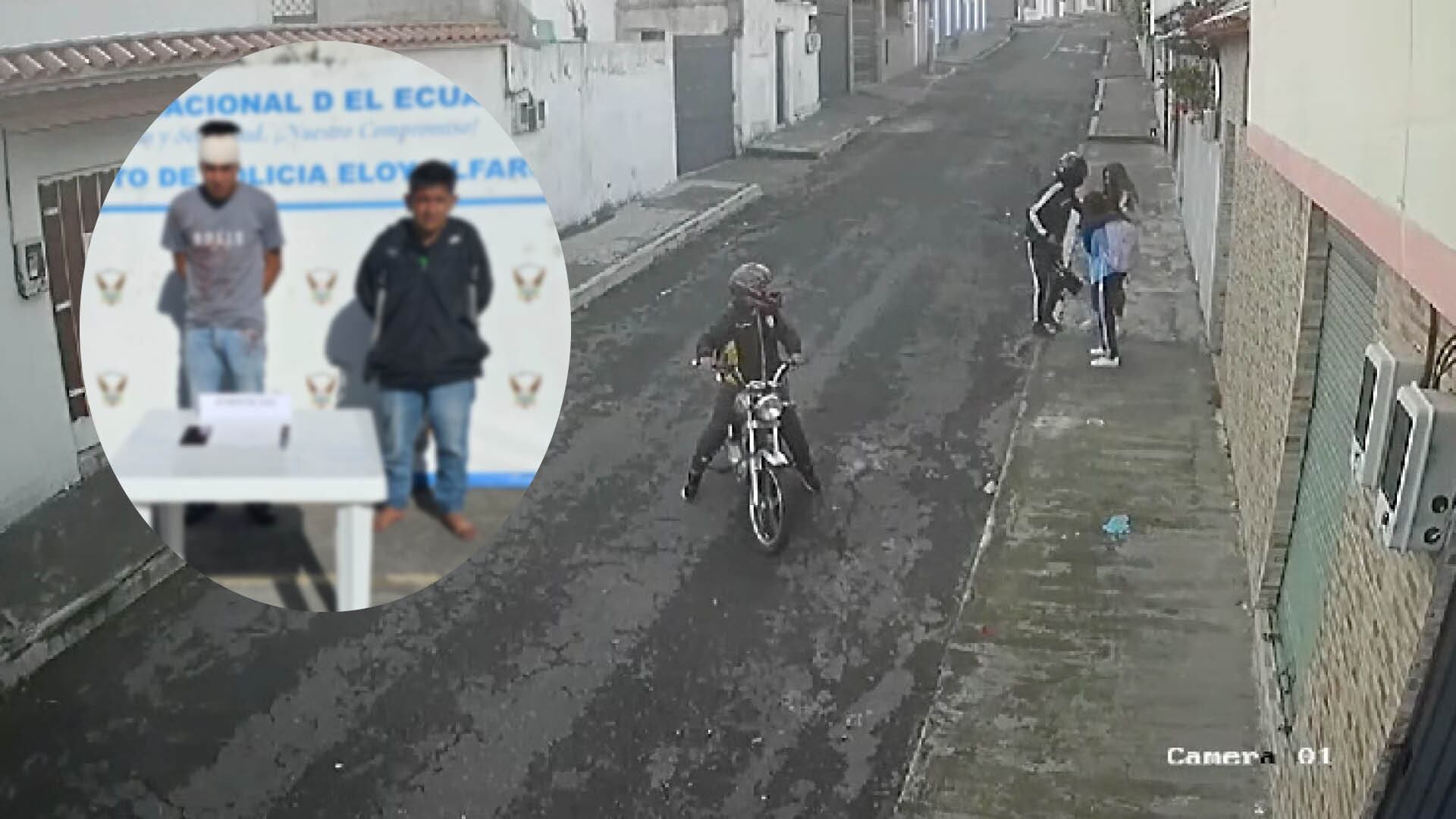 VIDEO: el modus operandi de delincuentes que asaltaban a ciudadanos en el sur de Quito.