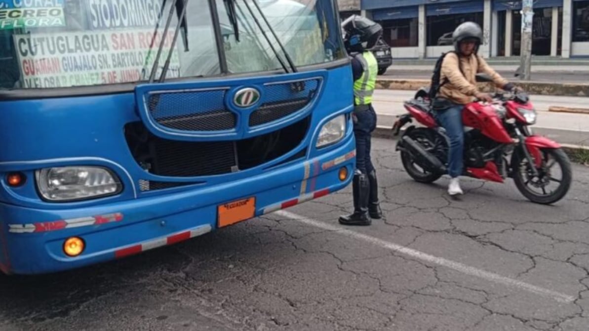 3.121 buses han sido sancionados por la AMT en lo que va del año