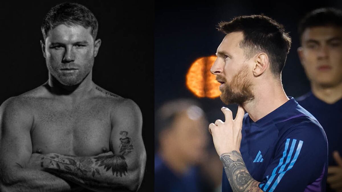 Canelo se disculpa con Messi y Argentina